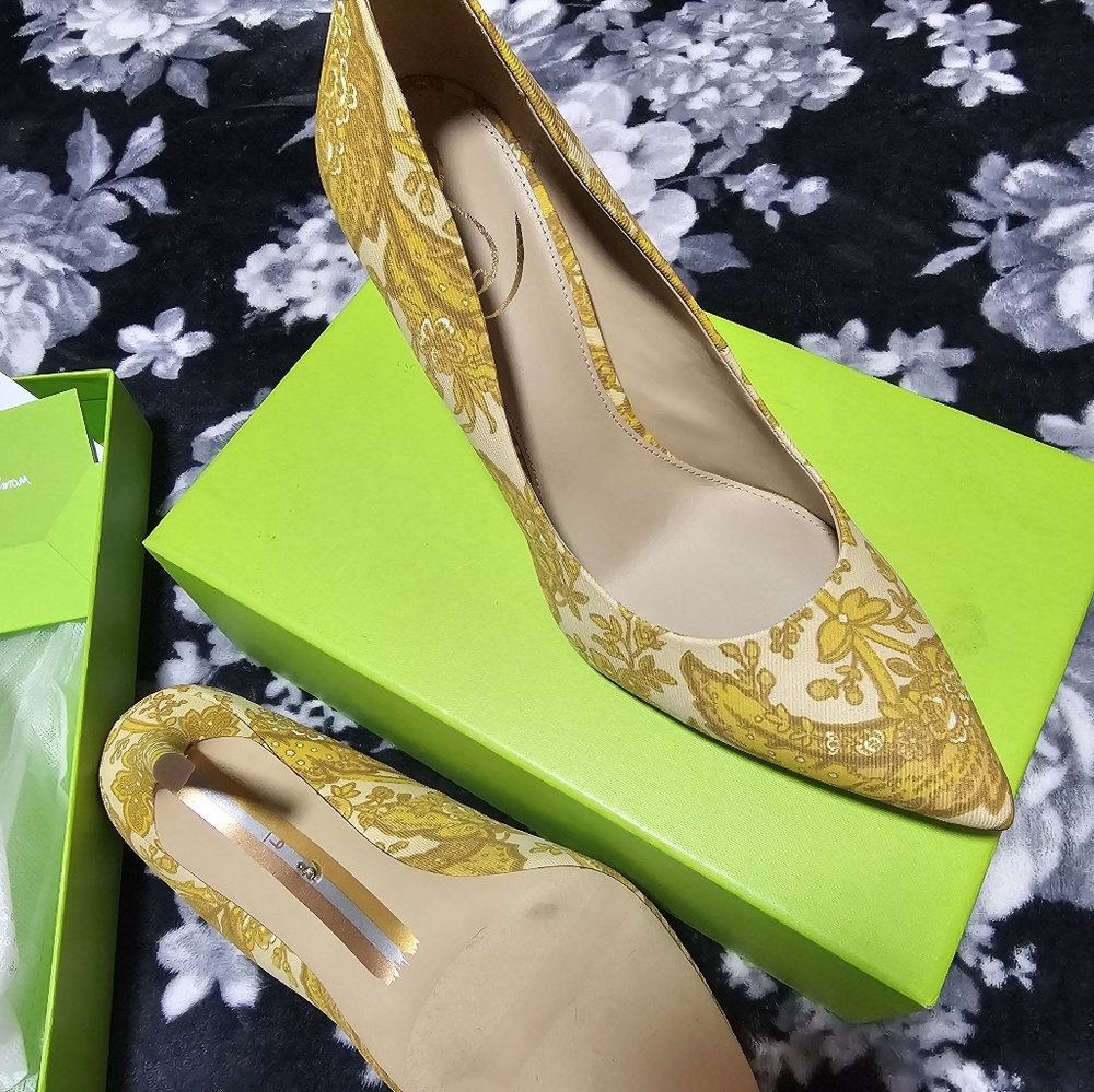 Yellow Sam Edelman Heels